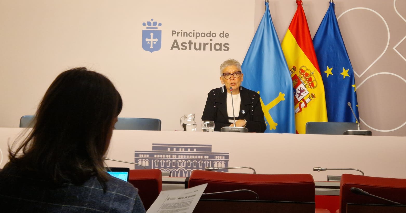 Rueda de prensa de la consejera de salud